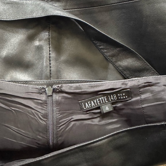 Lafayette Lambskin skirt - Picture 4 of 9
